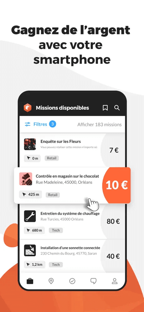 Roamler App screenshot 1